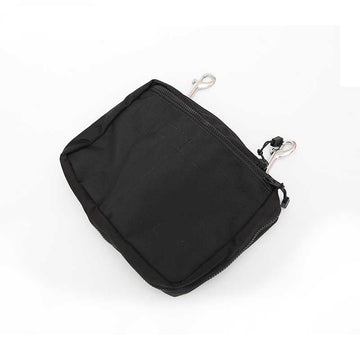 Sidemount Storage Pocket with 2 pcs of SS316 Double Ended Snap Hook